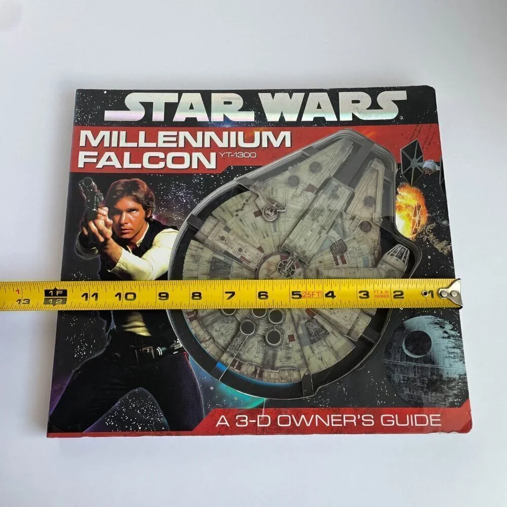 Disney Star Wars:‎ Millennium Falcon- A 3-D Owner's Guide, Such a Cool Book!!